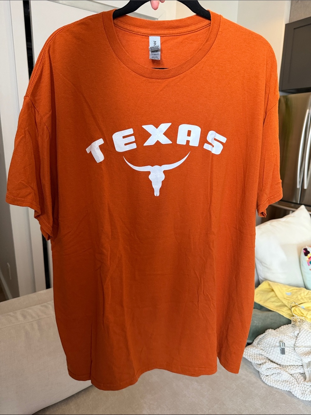 Texas Longhorns Orange Graphic Tee - Unbranded